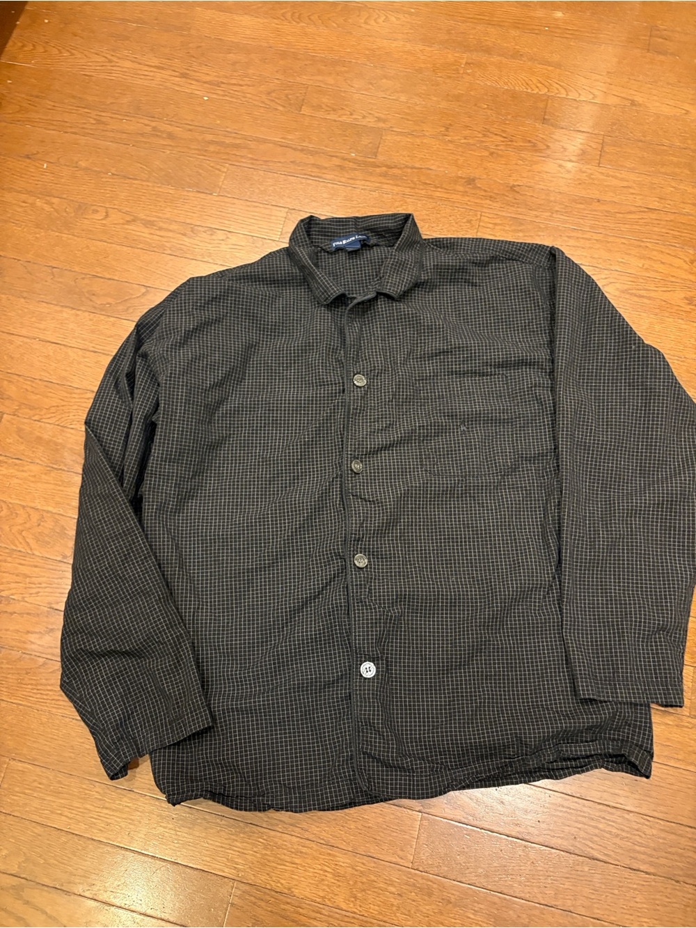 Men’s Ralph Lauren  Black Check sleep shirt